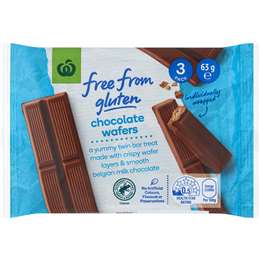 Woolworths Free From Gluten Choc Coated Wafer