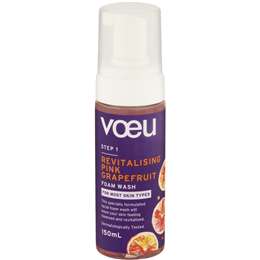 Voeu Revitalising Pink Grapefruit Foam Wash 150mL