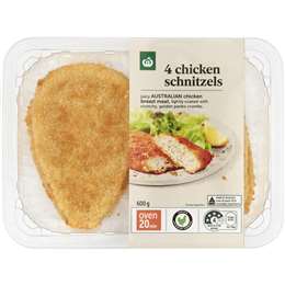 Woolworths Chicken Schnitzels 