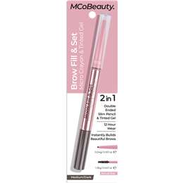 Mcobeauty Brow Fill & Set Medium/dark 