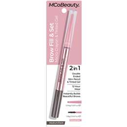 Mcobeauty Brow Fill & Set Medium/dark 