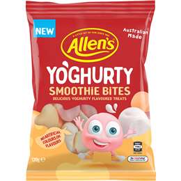 Allen's Yoghurty Smoothie Bites 120g