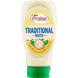 Praise Traditional Mayonnaise Squeeze Bottle 490g