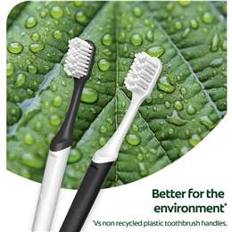 Colgate Recyclean Toothbrush 100% Recycled Plastic Handle Soft