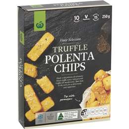 Woolworths Truffle Polenta Chip 