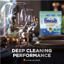 Finish Ultimate Pro 0% Dishwasher Tablets