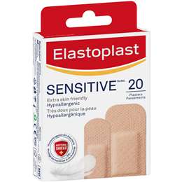 Elastoplast Sensitive Plasters For Wound Protection Light Skin Tone