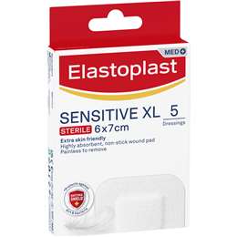 Elastoplast Sensitive Xl Xxl 4xl Sterile Dressings For Post Op Wounds