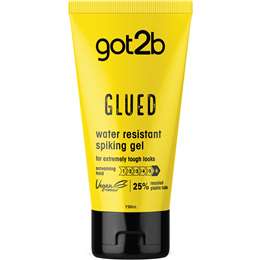 Got2b Glued Water Resistant Spiking Gel 150ml | Woolworths