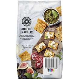 Red Rock Deli Gourmet Crackers Sundried Tomato & Italian Herbs