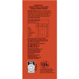 Red Rock Deli Gourmet Crackers Sundried Tomato & Italian Herbs