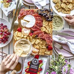 Red Rock Deli Gourmet Crackers Sundried Tomato & Italian Herbs