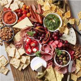Red Rock Deli Gourmet Crackers Sundried Tomato & Italian Herbs