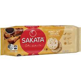 Sakata Rice Crackers Honey Soy 100g