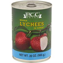 Pcc Whole Lychees In Syrup 