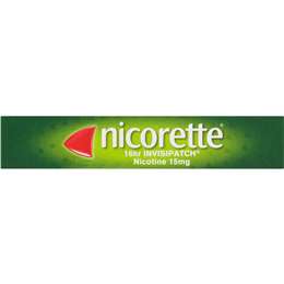 Nicorette Quit Smoking Nicotine 16 Hour Invisipatch Step 2 15mg