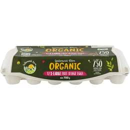 Yallamundi Farm Organic 12 Extra Large Free