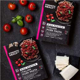 Strength Meals Co High Protein Italian Pork Pasta Meal