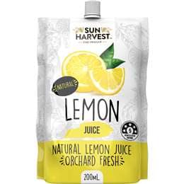 Sun Harvest Lemon Juice