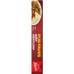 On The Menu Pub Favourites Beef Meatloaf Null