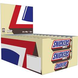 Snickers White Chocolate Bar 
