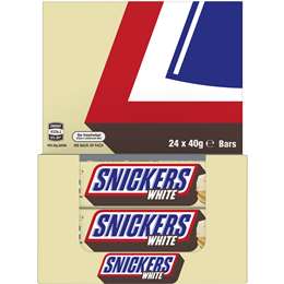 Snickers White Chocolate Bar 