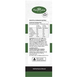 Pasta Italia Spinach & Ricotta Ravioli Null