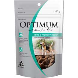 Optimum Joint & Mobility Health With Chicken & Salmon Dog Treats