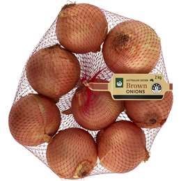 Woolworths Brown Onions Bag 2kg