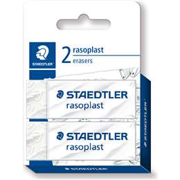Staedtler Rasoplast Erasers 2 pack