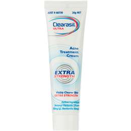 Clearasil Ultra Acne Treatment Cream Extra Strength 20g | Woolworths