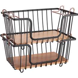 Inspire Wire Basket Stackable 