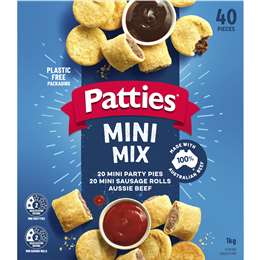Patties Party Pack Mini Pies & Sausage Rolls