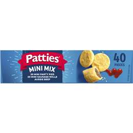 Patties Party Pack Mini Pies & Sausage Rolls