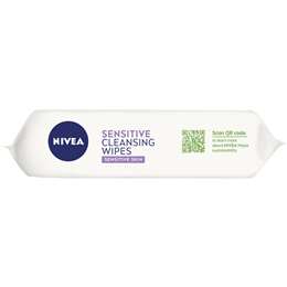 Nivea Sensitive Biodegradable Face Cleansing Makeup Wipes