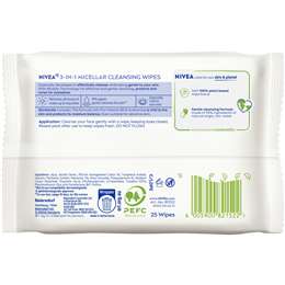 Nivea Micellar Biodegradable Face Cleansing Makeup Wipes