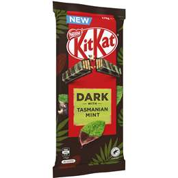 Kitkat Dark With Tasmanian Mint Block 170g