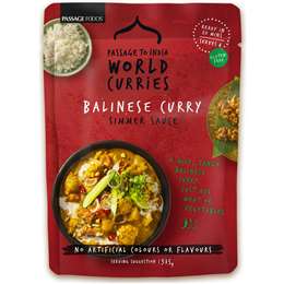 Passage To India Balinese Curry Simmer Sauce 375g
