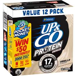 Up&Go Protein Energize Breakfast Liquid Vanilla