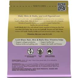 Go Natural Havit Choc Vitamins Glam Hair, Skin & Nails