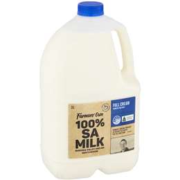 Farmers Own Full Cream Milk 3l | Woolworths