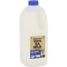 Farmers Own Full Cream Milk 2l | Woolworths