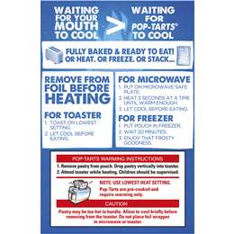 Kellogg's Pop Tarts Frosted Cookies & Crème Toaster Pastries