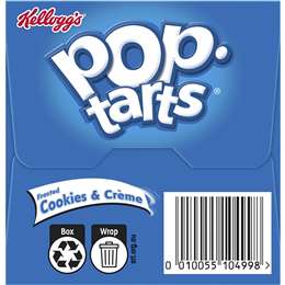 Kellogg's Pop Tarts Frosted Cookies & Crème Toaster Pastries