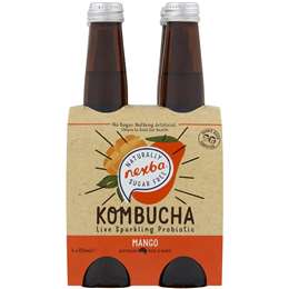 Nexba Mango Sugar-free Kombucha 