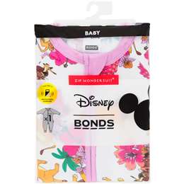 Bonds Zip Wondersuit Disney Lion King Pink Size 1