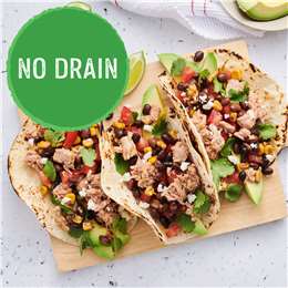Edgell Snack Time Chargrilled Corn Black Beans W Lime & Herbs 70g