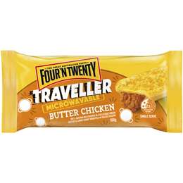 Four'n Twenty Traveller Microwavable Butter Chicken Pie 160g