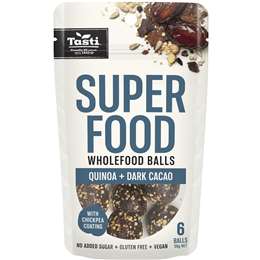 Tasti Superfood Balls Quinoa & Dark Cacao 6 Pack