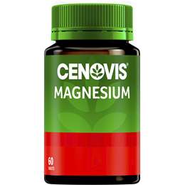 Cenovis Magnesium Tablets Muscle Health Supplement 60 Pack